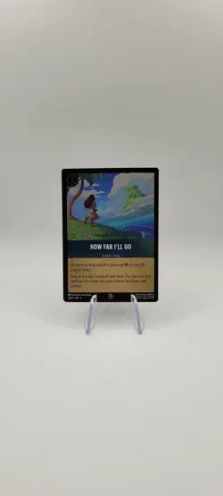 Disney Lorcana TCG: How Far I'll Go 28/P1 Promo - Cold Foil - NM - Image 2