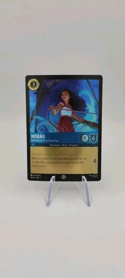 Disney Lorcana TCG: Moana Adventurer Of Land And Sea - 26/P2 - Promo - NM - Image 2