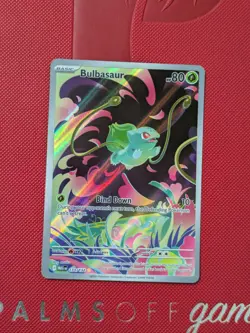 BULBASAUR - MEGA EVOLUTION 133/132 *ILLUSTRATION RARE HOLO* - POKEMON CARD - Image 1