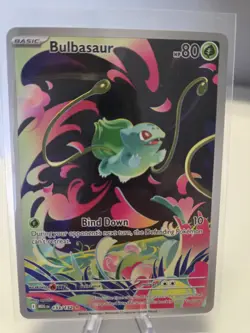 Bulbasaur 133/132 Mega Evolution Pokemon Card Rare Holo - Image 1