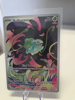Bulbasaur 133/132 Mega Evolution Pokemon Card Rare Holo - Image 2