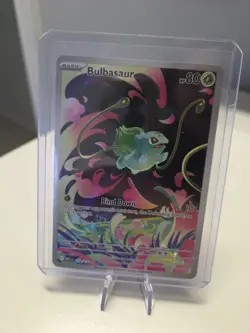Bulbasaur 133/132 Mega Evolution Pokemon Card Rare Holo - Image 5