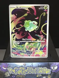 Pokemon Card Bulbasaur 133/132 Illustration Rare Mega Evolution Near Mint - Image 1
