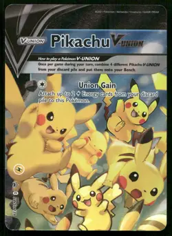 Pikachu V-Union Promo SWSH: Sword & Shield Promo Cards SWSH139 NM - Image 1