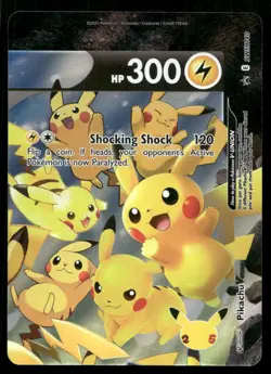Pikachu V-Union Promo SWSH: Sword & Shield Promo Cards SWSH140 NM - Image 1