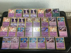 (30) Mewtwo Mew CARDS LOT VTG HOLO STAMP VTG Reverse Anniversary Halloween Genga - Image 1