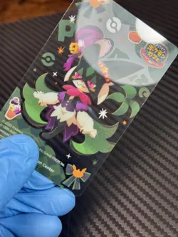 S5010 Meowscarada Pokemon Center Halloween Promo Clear Card Pokemaze 2024 F08 - Image 2