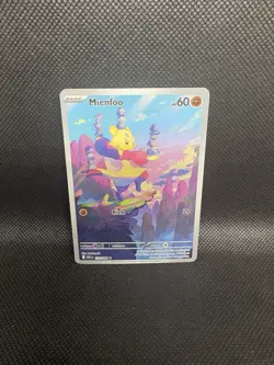 Pokemon TCG Meinfoo 133/086 SV White Flare Illustration Rare Card - Image 1