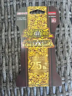 Yu-Gi-Oh Trading card game 25th quarter century bonanza English edition 1st Edit - Image 1