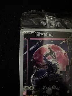 Miraidon 013 Sv: Scarlet & Violet Promo Card Holo Sealed - Image 2