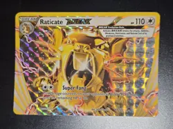 Raticate BREAK - 89/122 BREAKpoint 2016 Rare Holo Pokemon Card - Image 1