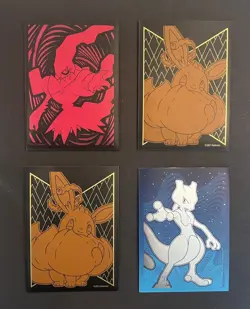 Pokemon Card Lot 4x V VMAX Full Art Holo Rare Bundle Palkia Exeggutor NM - Image 5