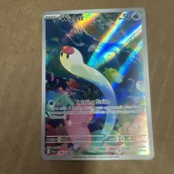 Pokemon Wiglett Illustration Rare Full Art Holo 206/198 SV01 2023 Card - Image 1