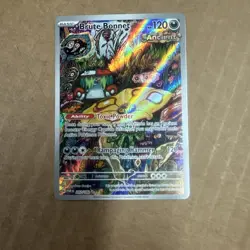Pokemon TCG Brute Bonnet Paradox Rift Holo Card 207/182 Illustration Rare - Image 1