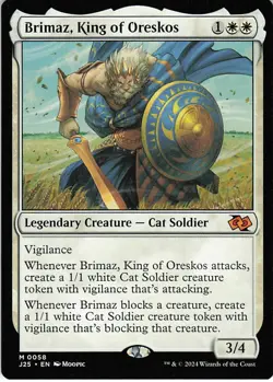 Brimaz, King of Oreskos (Anime) Normal M Foundations Jumpstart 58 NM - Image 1