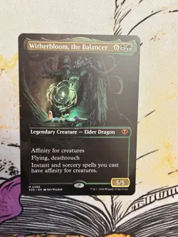 MTG Witherbloom, the Balancer Non-Foil (Borderless) Secrets of Strixhaven -NM - Image 1