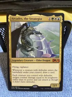 Magic: The Gathering Arcades, the Strategist Core Set 2019 Mythic Legendary Cre… - Image 1