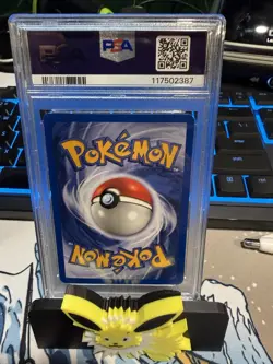 Pokemon Gym Heroes Misty's Seadra Prerelease PSA 8 - Image 2