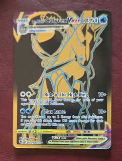 Pokemon Ice Rider Calyrex VMAX Astral Radiance TG29/TG30 Secret Holo 320 HP - Image 1