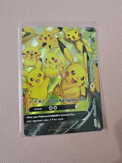 Pokemon Pikachu V-Union Holo Promo Card SWSH142 Set of 4 Sword & Shield English - Image 1