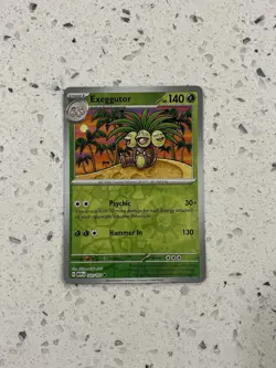 Pokemon: Exeggutor 103/165 Sv: Scarlet & Violet 151 Reverse Holofoil Near Mint - Image 1