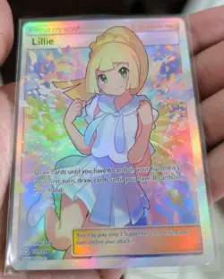 Lillie (Full Art) 151/156 Pokemon Sun and Moon 2018 - Ultra Prism Holo - Image 1