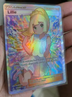 Lillie (Full Art) 151/156 Pokemon Sun and Moon 2018 - Ultra Prism Holo - Image 5