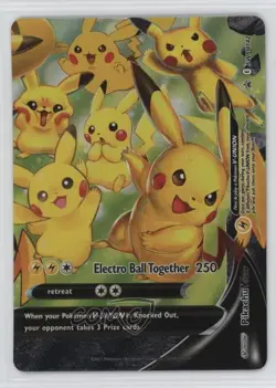 Pikachu V-Union (Bottom Right) Pokemon Sword & Shield Black Star #SWSH142 - Image 1