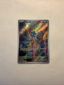 Pokemon Bronzor 170/162 SV05: Temporal Forces Holo - Image 1