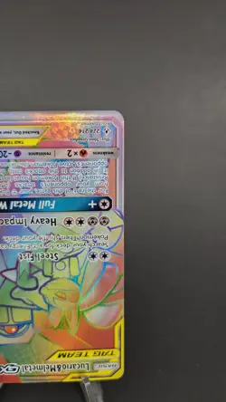 Pokemon TCG Lucario & Melmetal GX Secret Rare Holo SM -Unbroken Bonds 224/214 NM - Image 5