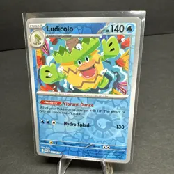 Pokemon - Ludicolo - 037/159 - Reverse Holo Rare - Journey Together - NM - Image 1
