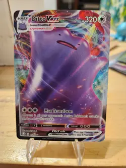 Ditto VMAX 2021 Pokemon Sword & Shield Shining Fates FULL ART HOLO 51/72 Mint - Image 1