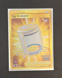 Pokemon GO Egg Incubator Reverse Holo Trainer NM - Image 4