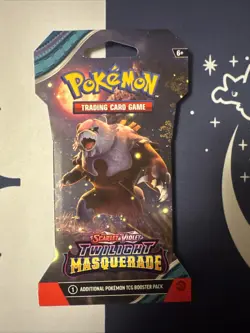 Pokemon Scarlet & Violet Twilight Masquerade Sleeved Booster Pack - Image 1