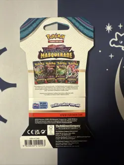 Pokemon Scarlet & Violet Twilight Masquerade Sleeved Booster Pack - Image 2