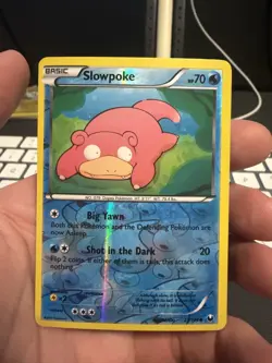 Pokemon 2012 Dark Explorers 23/108 Slowpoke Reverse Holo - Image 1