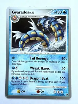 Gyarados Pokemon/HP130/Tail Revenge/Wreak Havoc/ Dragon Beat/ NICE - Image 1