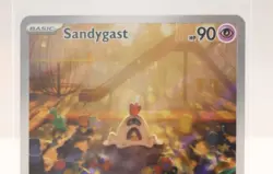 Pokemon TCG - Sandygast 214/193 Paldean Fates - Illustration Rare Holo - NM - Image 2
