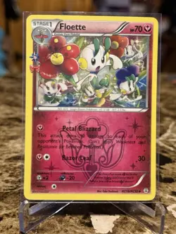2016 Pokemon TCG Floette Radiant Collection RC18/RC32 LP - Image 1