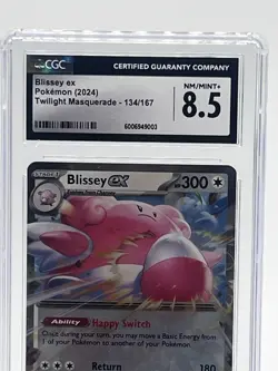 POKEMON TCG BLISSEY EX CGC GRADED CGC 8.5 NM/Mint - Image 2