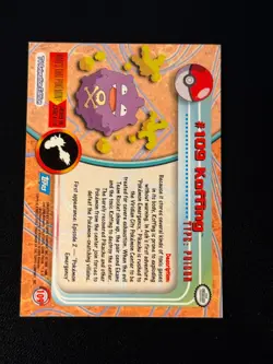 Koffing 109 Pokemon Topps - Image 2