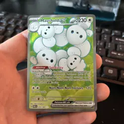 Pokemon TCG Maushold ex Paradox Rift 233/182 Holo Ultra Rare - Image 1