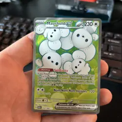 Pokemon TCG Maushold ex Paradox Rift 233/182 Holo Ultra Rare - Image 2