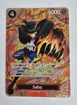 One Piece Sabo Adventure on Kami's Island Foil (P-105 (SP) (P-105) NM - Image 1