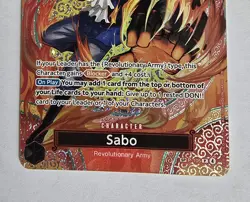 One Piece Sabo Adventure on Kami's Island Foil (P-105 (SP) (P-105) NM - Image 3