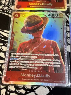 MONKEY D LUFFY One Piece Op12-015 SR Play Set Legacy Of A Master - Image 4