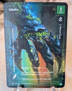 Wonders of the First Killclaw Rare Formless Foil FF Call Of The Stones Varok - Image 1