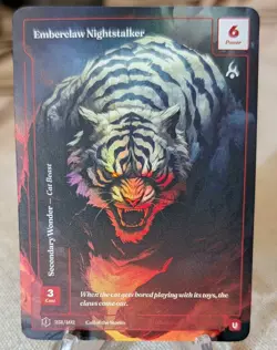 Wonders of the First Emberclaw Nightstalker Formless Foil FF Call Of The Stones - Image 1