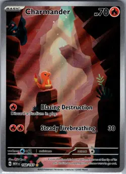 Charmander 168/165 SV: Scarlet & Violet 151 - Pokemon Card - NM - Image 1