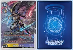 Mastemon BT23-102 SEC Hackers' Slumber Digimon Card Game EN - Image 1